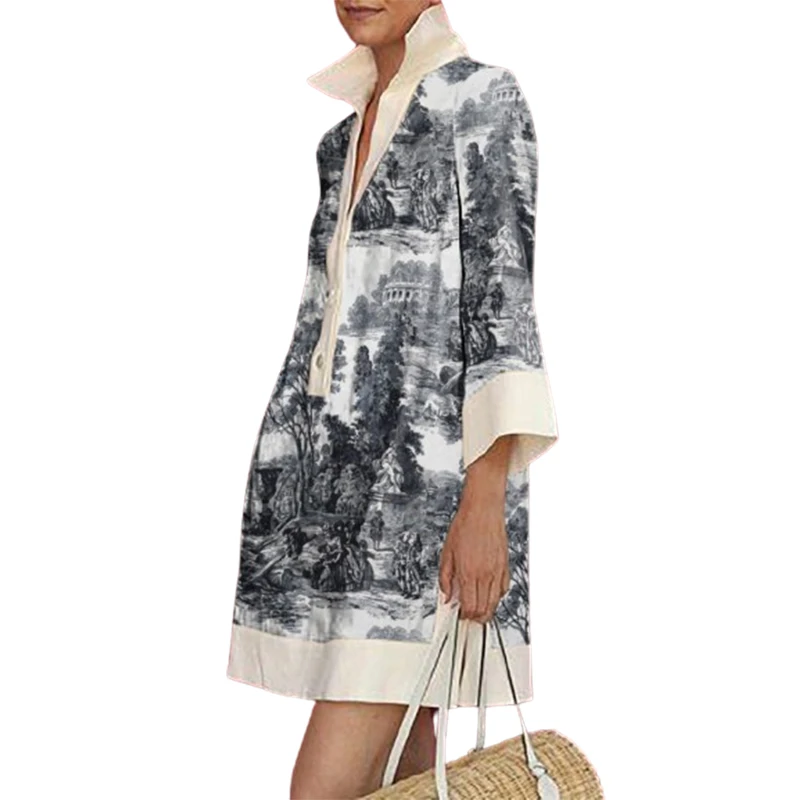 kf-S0b57f8fefc7b4dabb6907ca9e74b9774U-Yeezzi-Female-Vintage-Elegant-Printed-Party-Evening-Mini-Dresses-2024-New-Spring-Long-Sleeves-Loose-Lapel